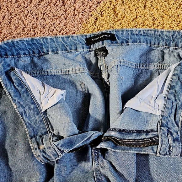 Vintage 80s Zippered Jeans Size 14 - Picture 8 of 11